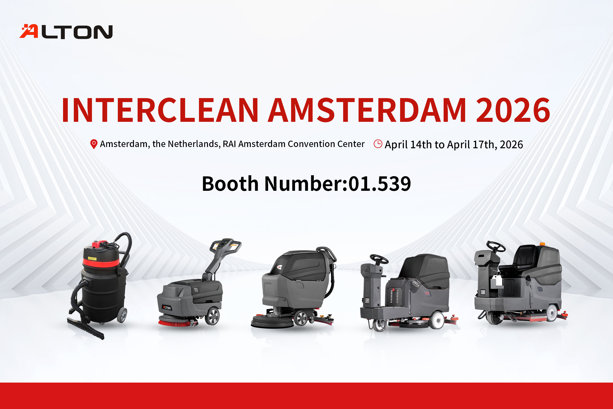 La fregadora de pisos Alton se presenta en INTERCLEAN AMSTERDAM 2026