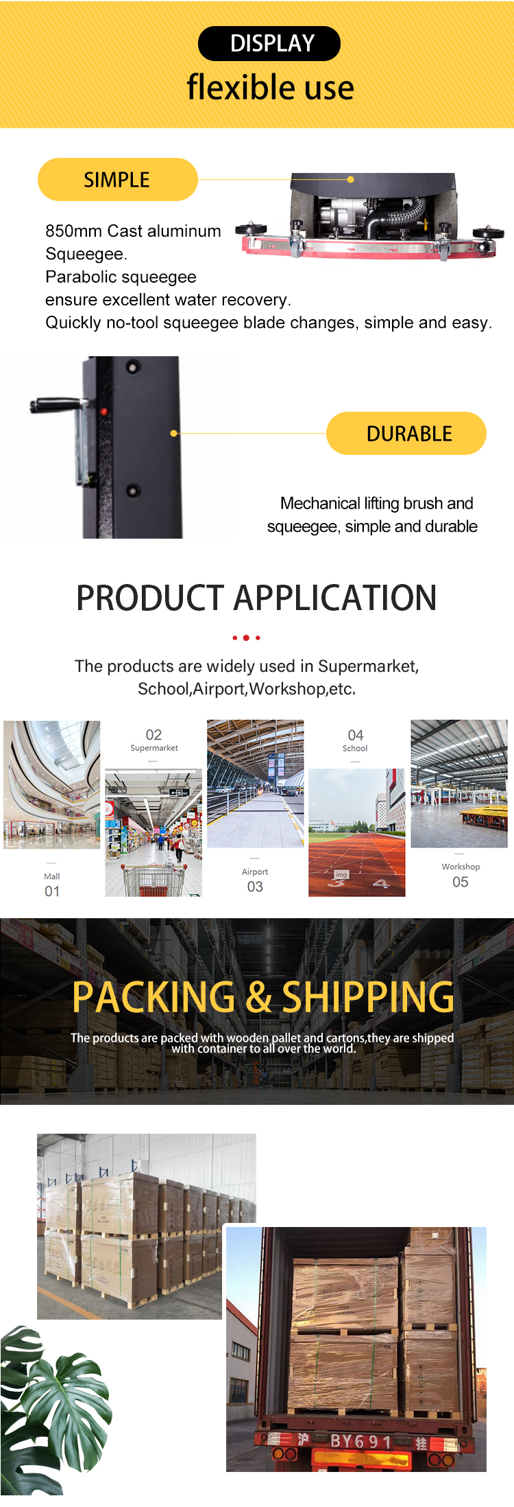 fregadora de suelos T-6 6