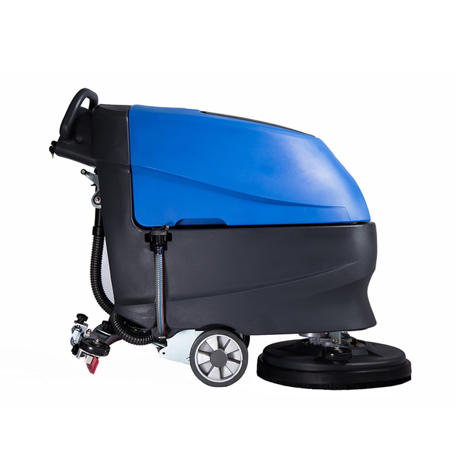 Versión de cable de fregadora de caminar detrás del piso 