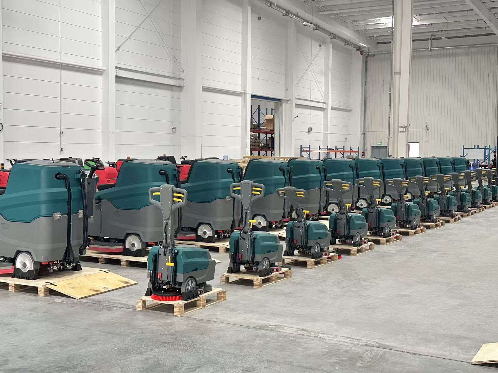 Fregadoras de pisos ALTON 50 CE y RoHS enviadas a Europa | Fabricante de Nankín