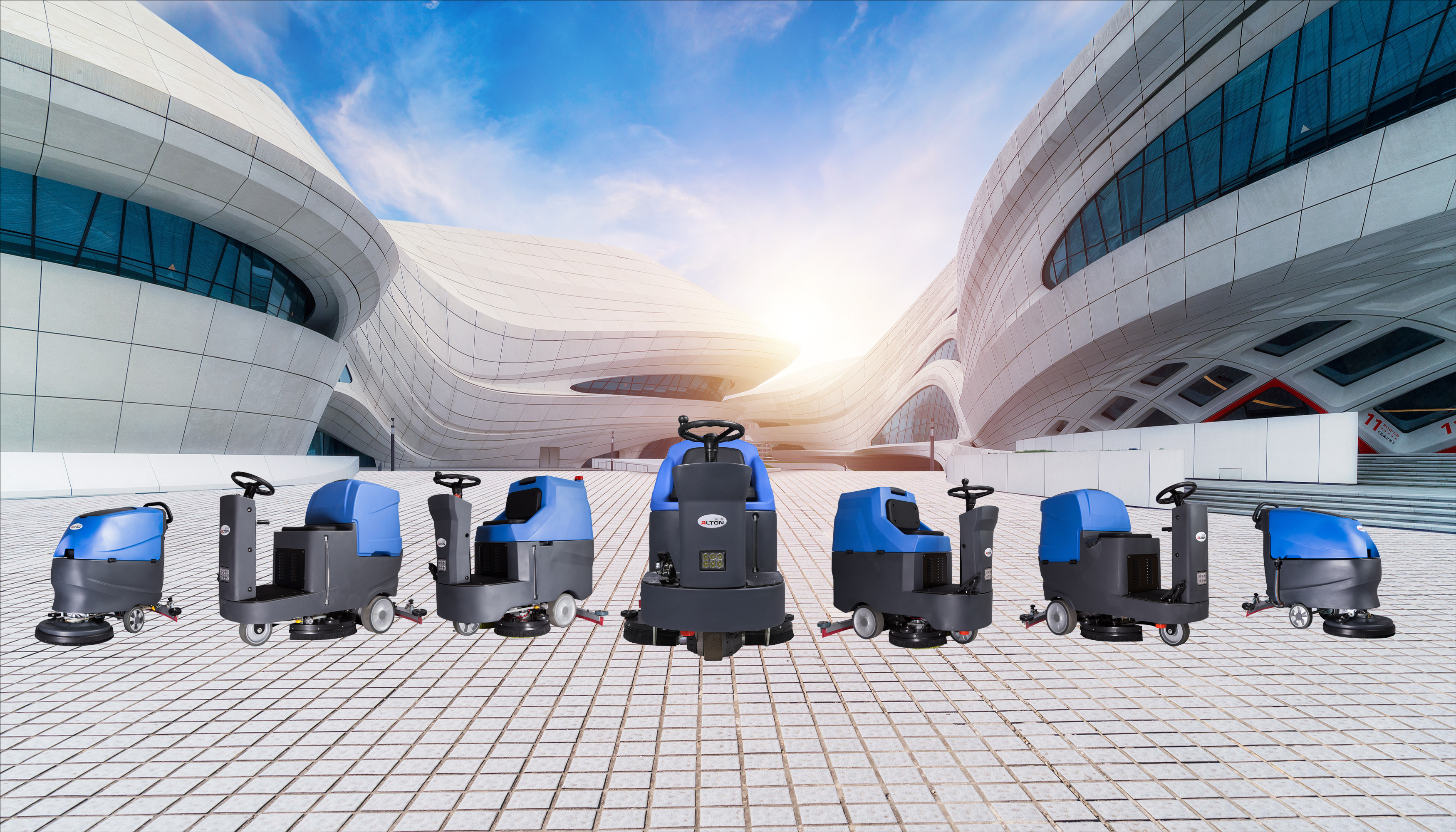 Conocimiento de la fregadora de pisos.