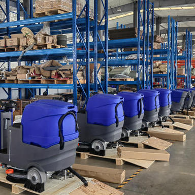 Características de la fregadora de suelos industrial