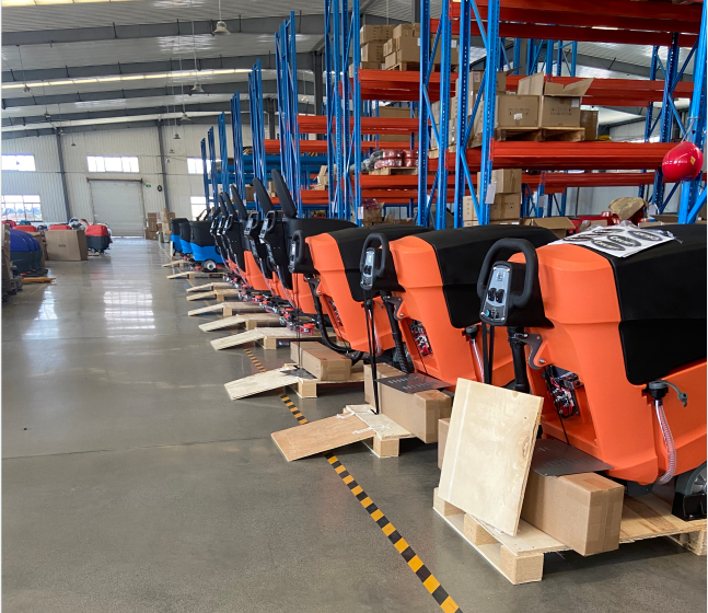 Entregar fregadora de piso de envío LCL