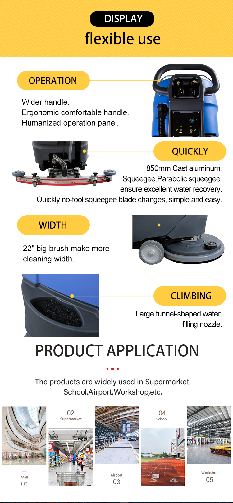 fregadora de suelos A-6BT 6