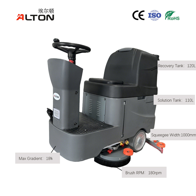 Fregadora de pisos con conductor Alton A-9R