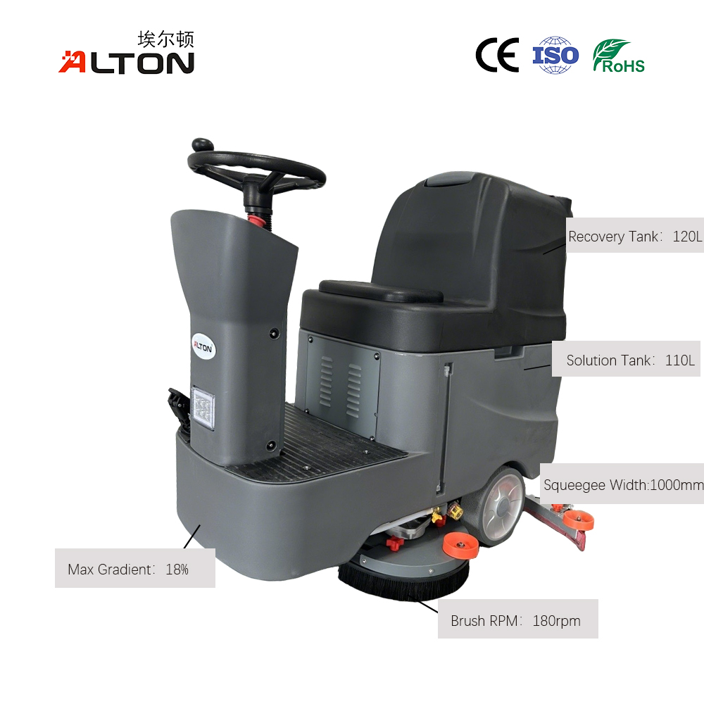 Fregadora de pisos con conductor Alton A-9R