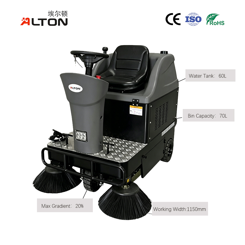 Barredora con operador a bordo Alton S1250R