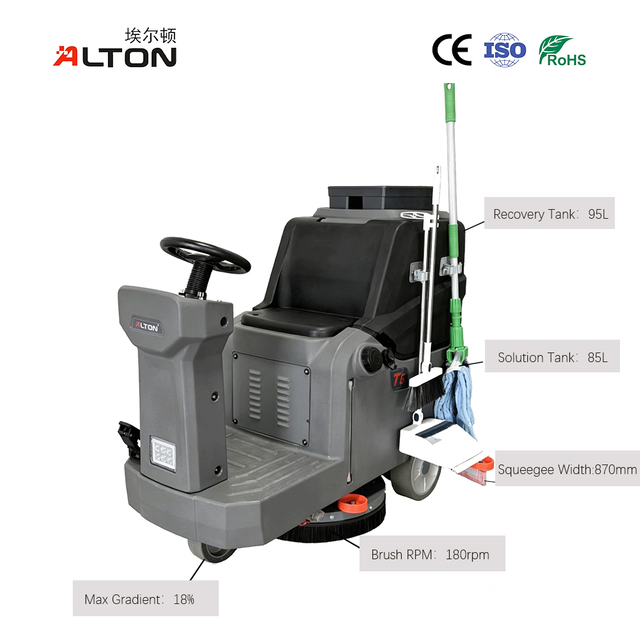 Fregadora de pisos con operador a bordo Alton T6R 