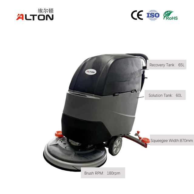 Fregadora de pisos con operador a pie Alton A-6BT
